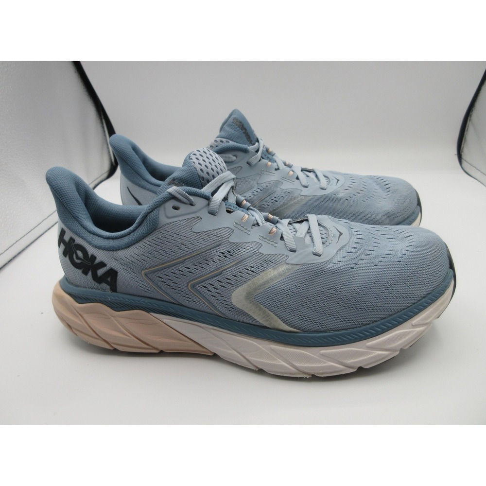 HOKA ONE ONE Shoes Womens Size 10.5 Blue Arahi 5 Running‎ Stability Mesh 1115012
